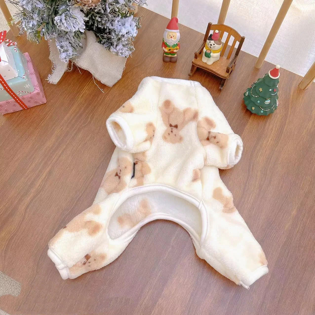 Pet Plush Jumpsuit