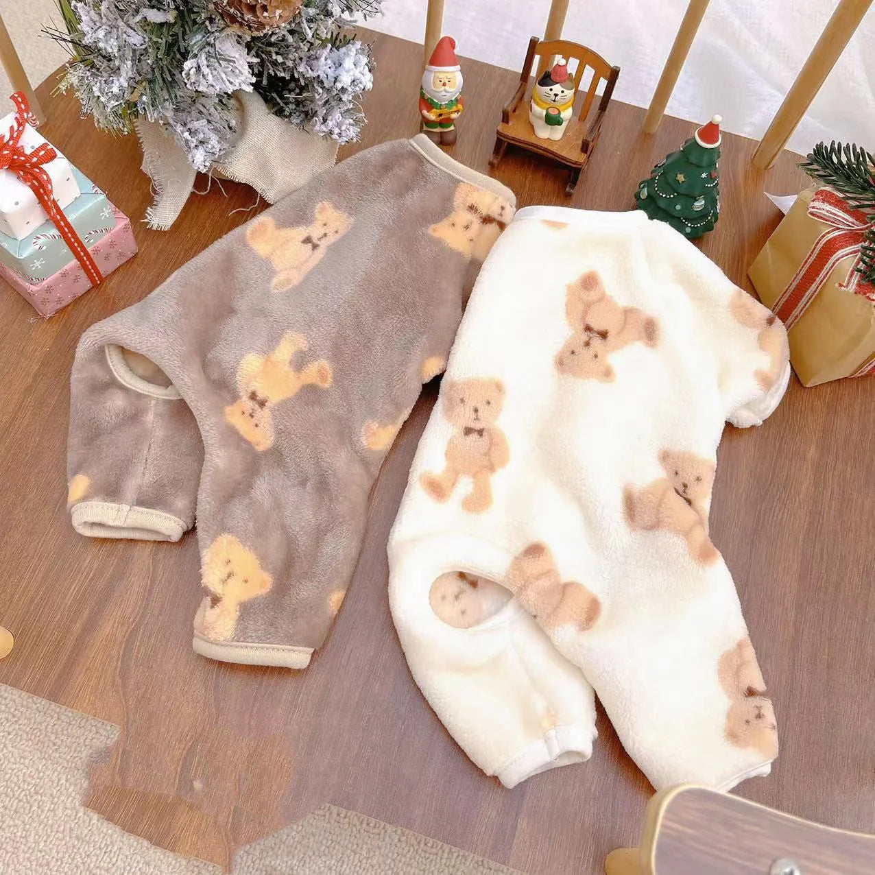 Pet Plush Jumpsuit