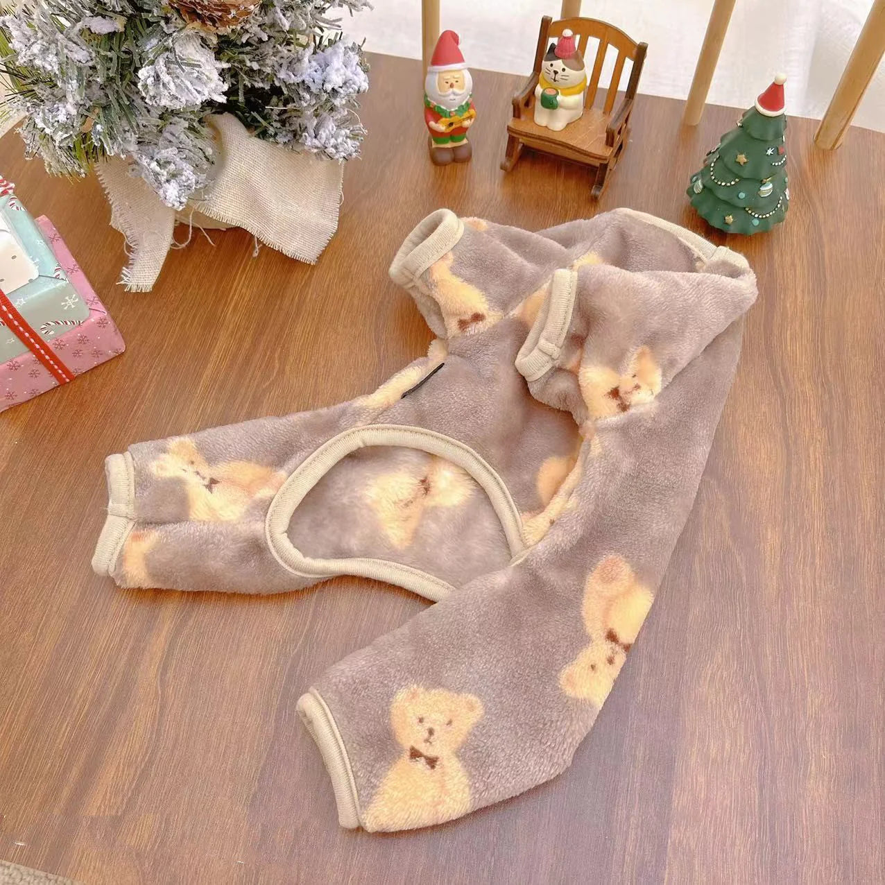 Pet Plush Jumpsuit