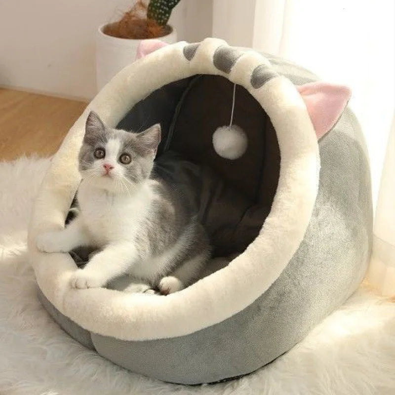 Cat Villa Semi-enclosed Washable Cat House