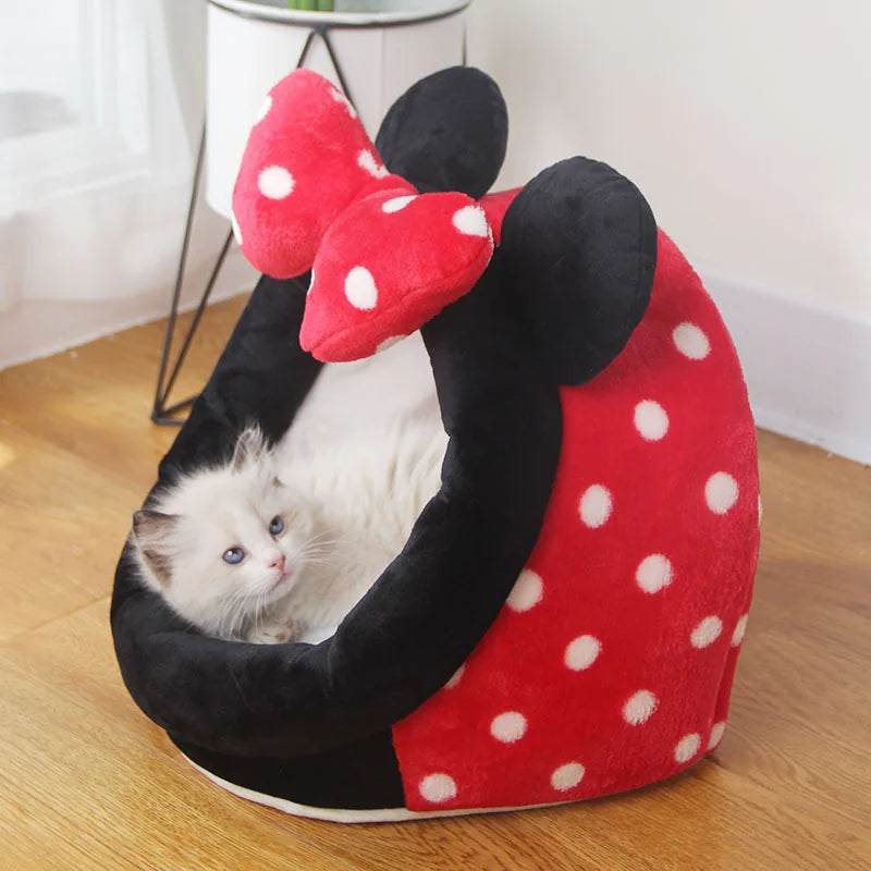 Cat Villa Semi-enclosed Washable Cat House