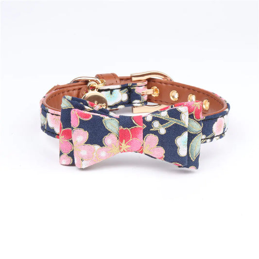 Gold Foil Pet Collar for Dogs and Cats