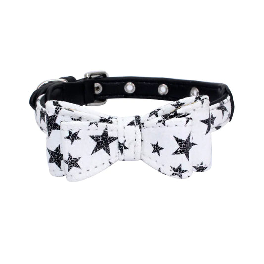 Jazzy Bow Tie Pet Collar