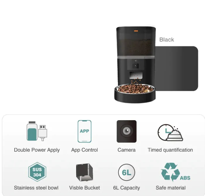 Bluetooth Automatic Pet Feeder